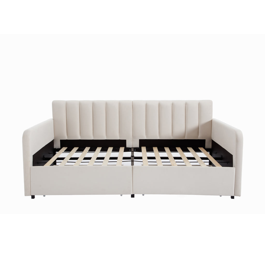 Flora Double upholstered sofa bed