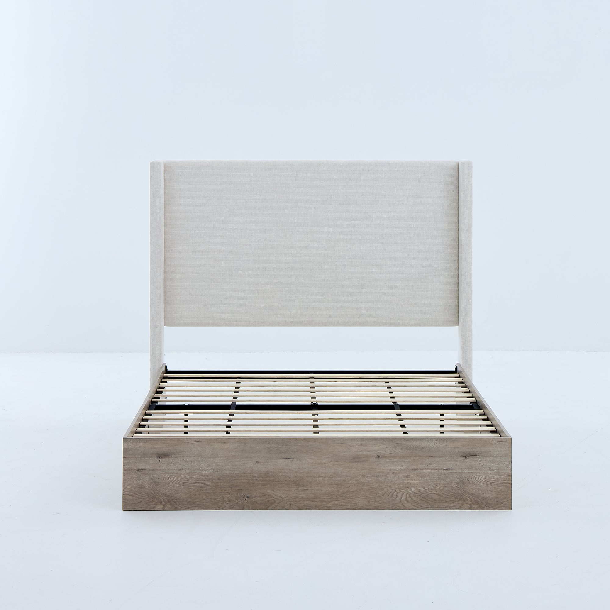 Shelton soft-padded wing backbed