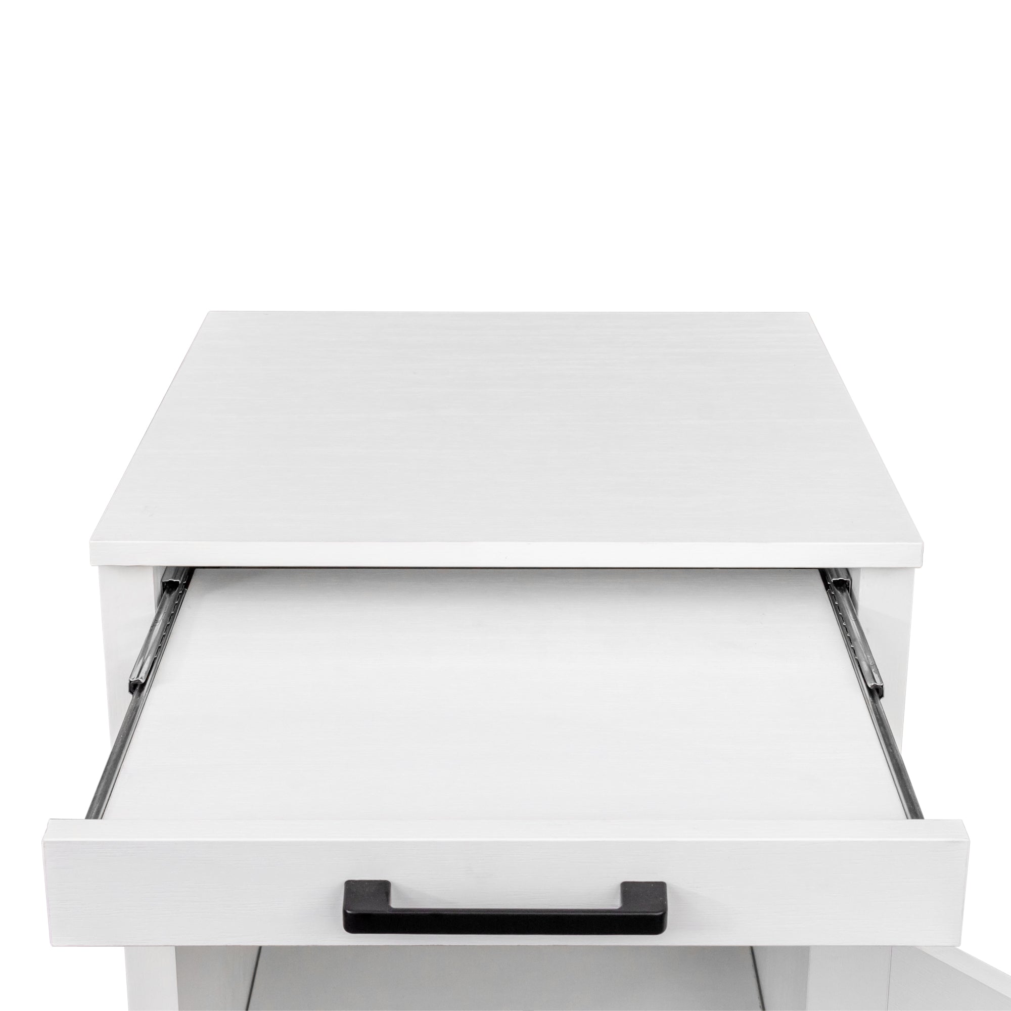 White color modular wine bar cabinet Buffet Cabinet with Hutch for Dining Room(white)