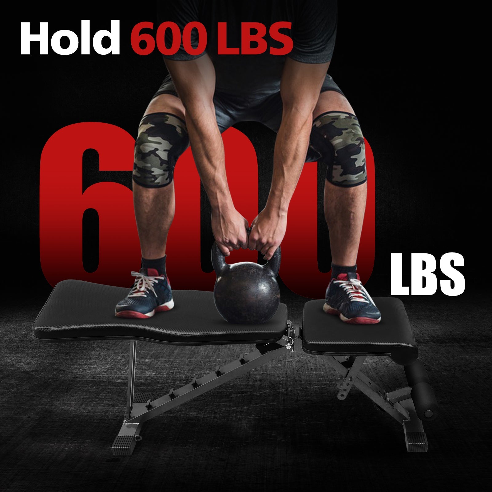 Adjustable multi - purpose strength training sit - up chair - KiKiUMi