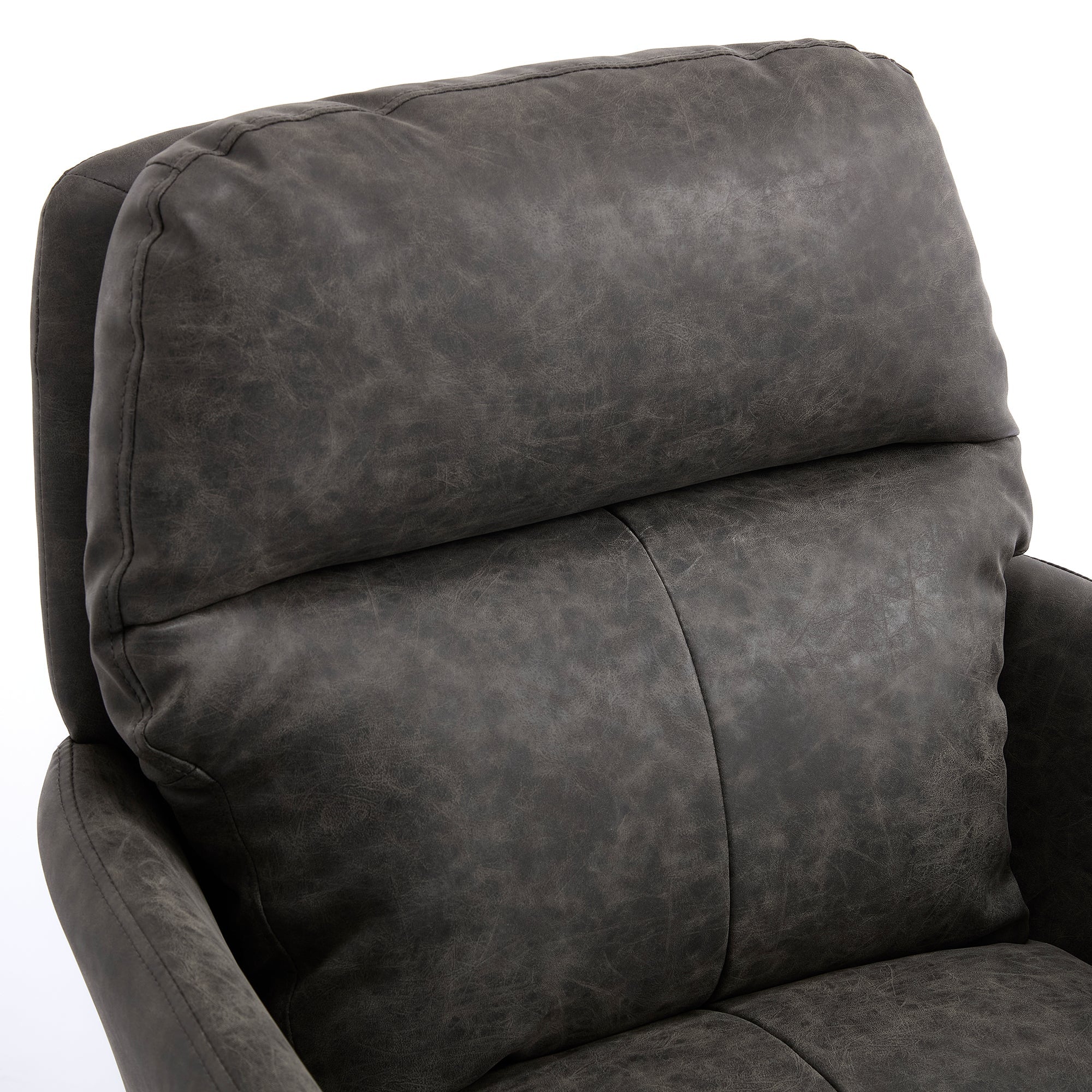Artificial leather adjustable office chairs suitable for multiple scenarios（gray） - KiKiUMi