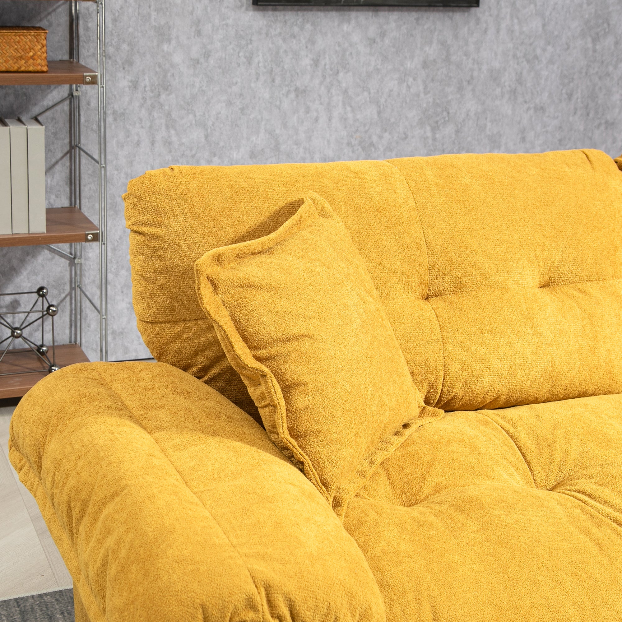 Chenier Multi-Scene Memory Foam Double Sofa(yellow)