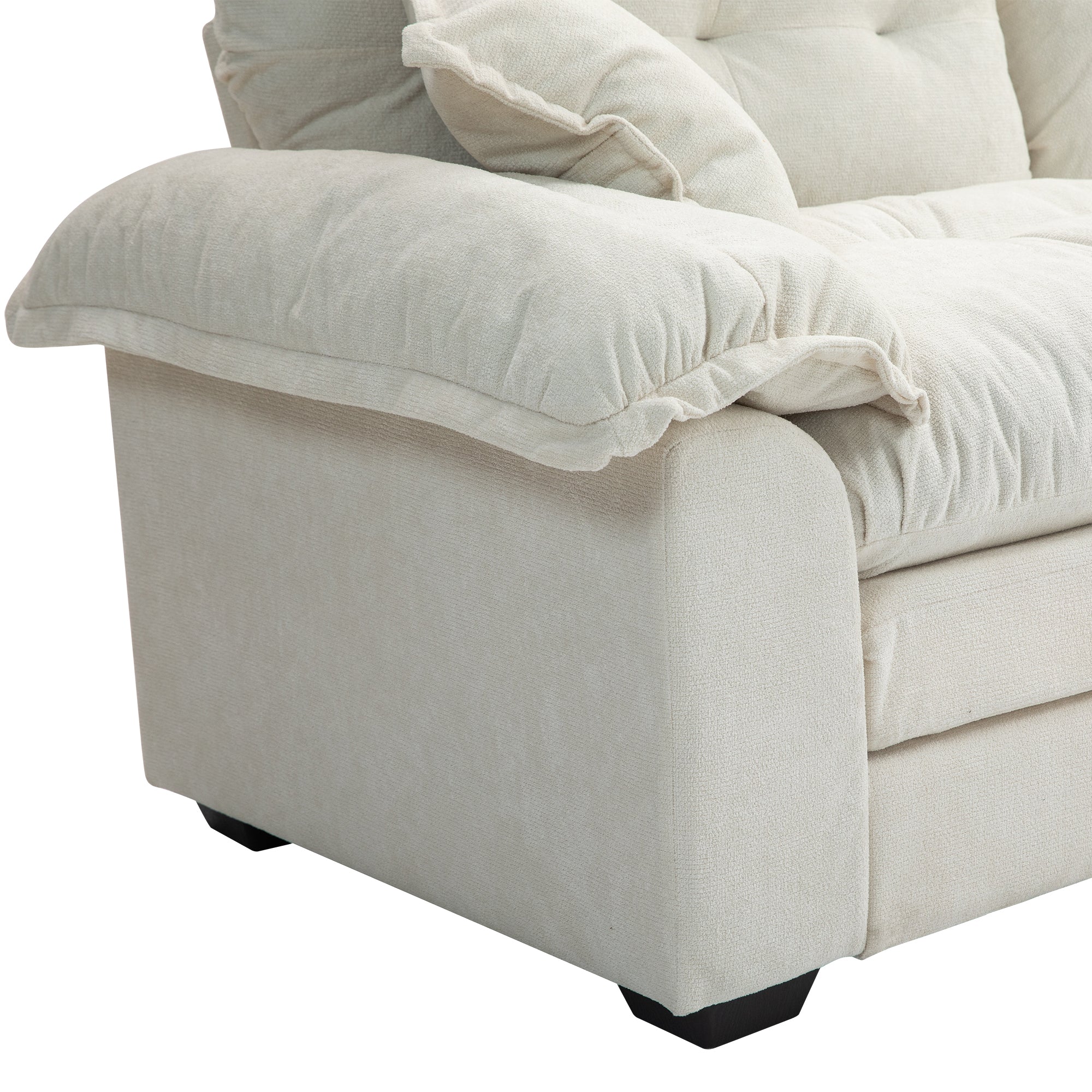 Chenier Multi-Scene Memory Foam Double Sofa(beige)
