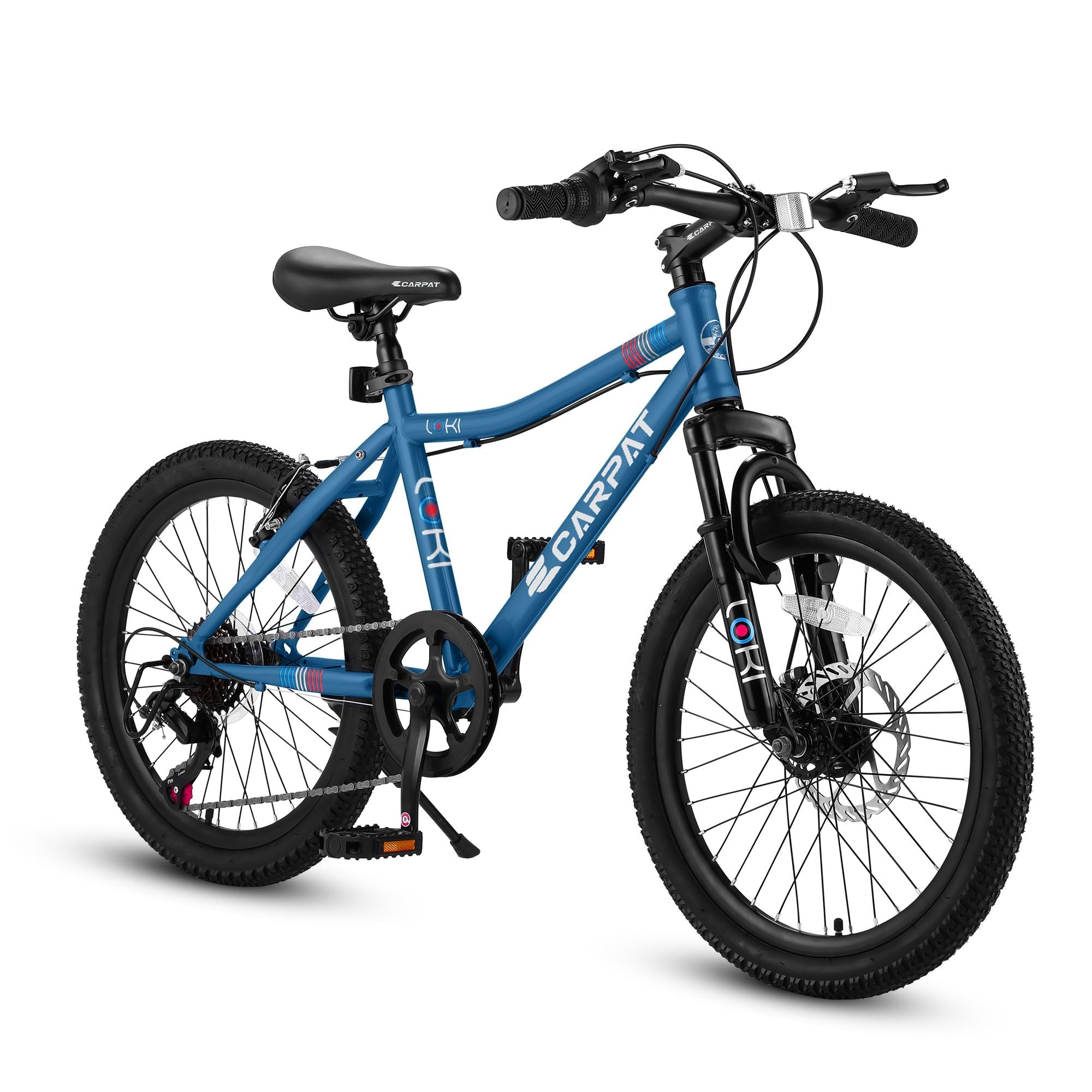 Blue 20 - inch 7 - speed children's mountain bike - KiKiUMi