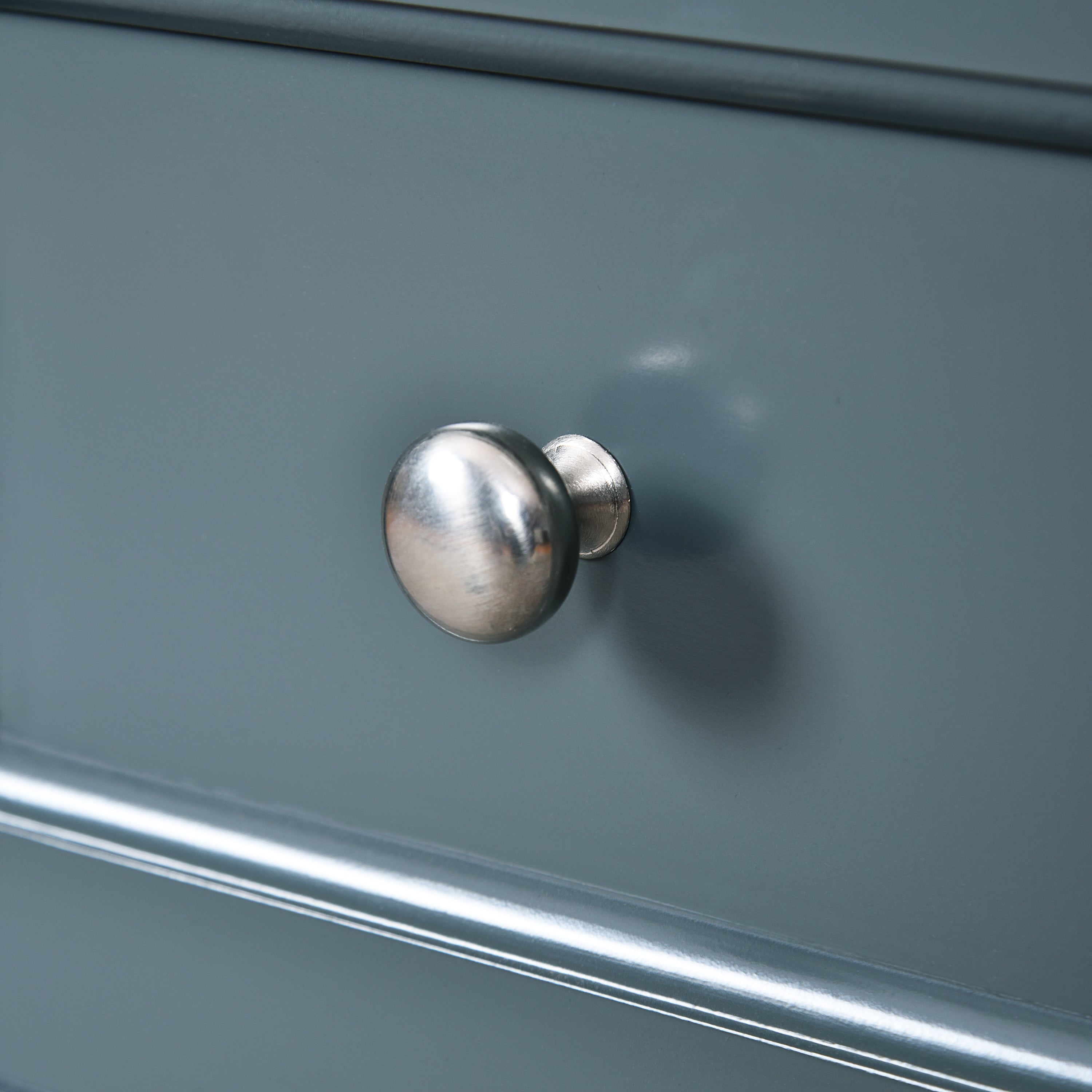 30 "Single sink bathroom dressing table, modern bathroom storage cabinet(blue)