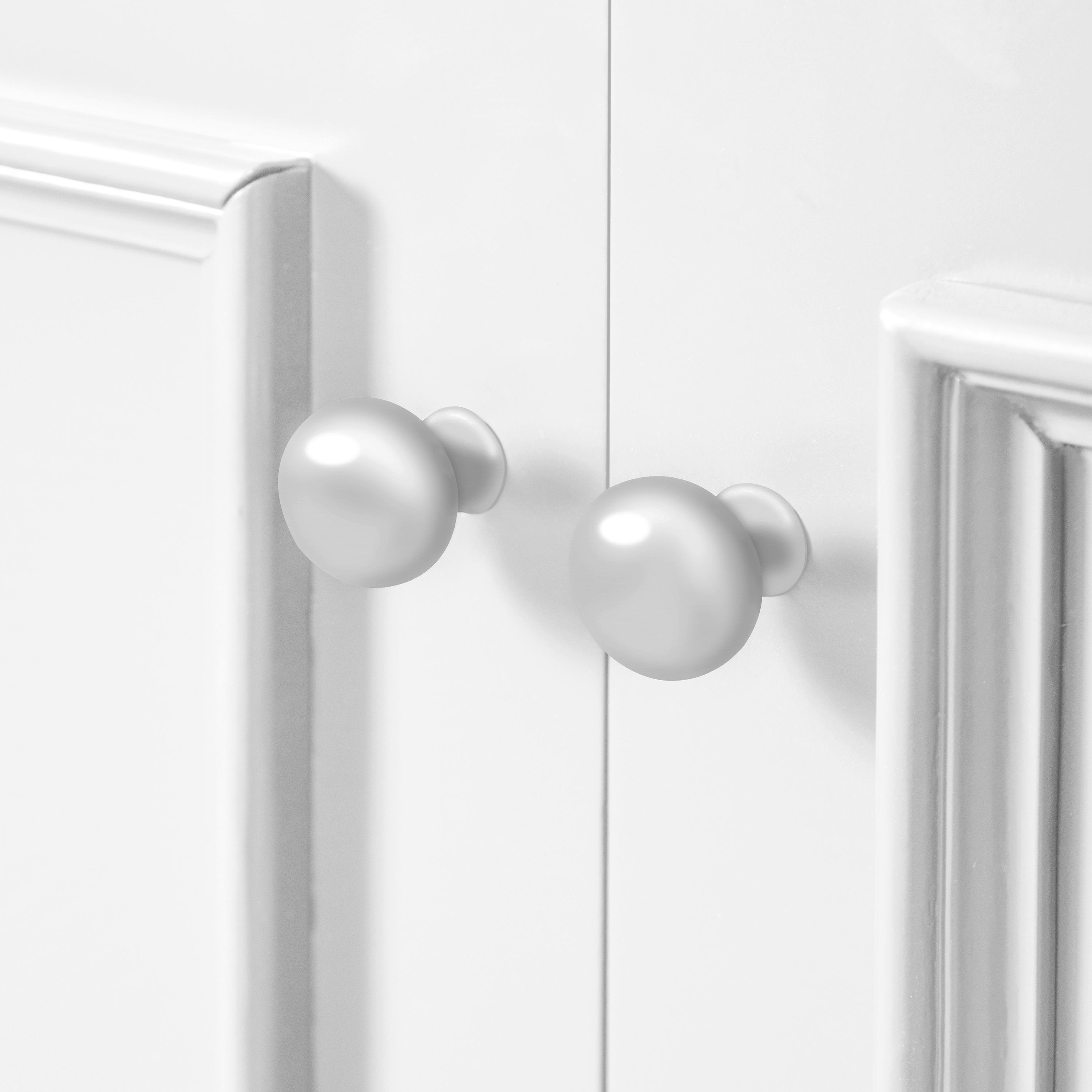 24-inch ceramic sink bathroom dressing table, modern standalone storage cabinet(white)