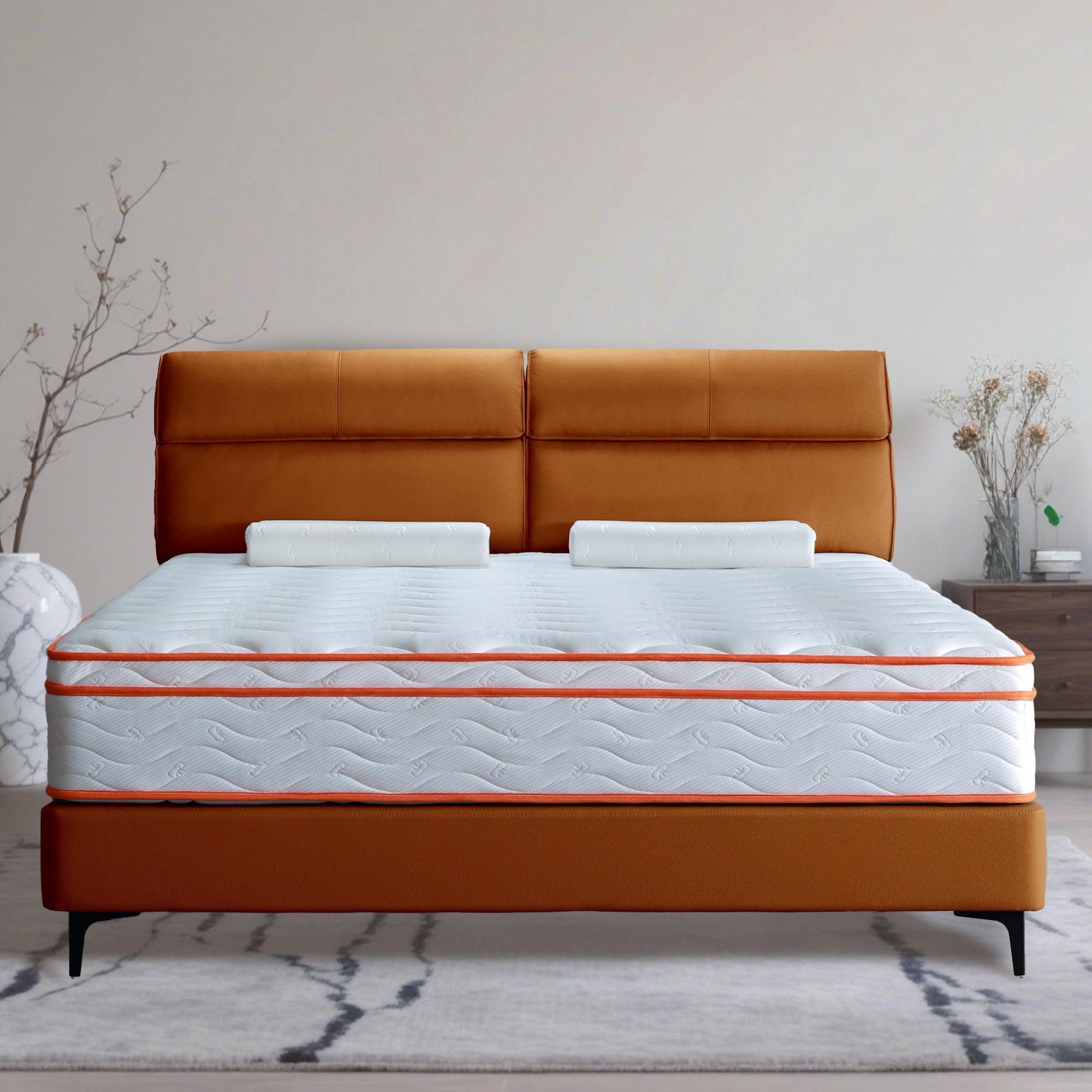 10-inch pocket spring foam mattress hybrid memory foam mattress