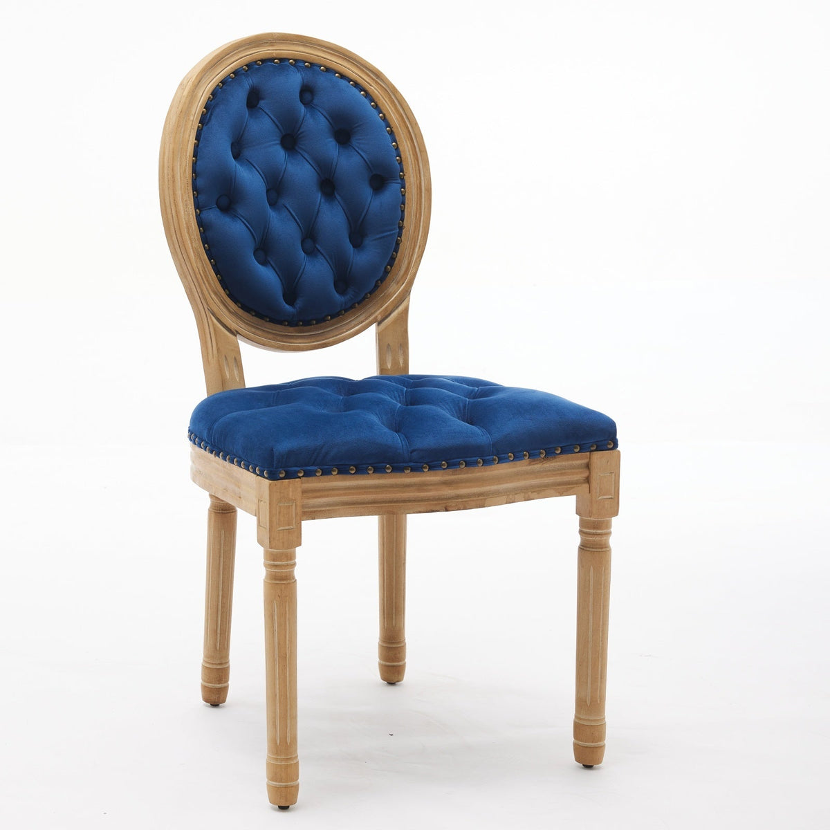 French vintage dining chairs(blue) - KiKiUMi