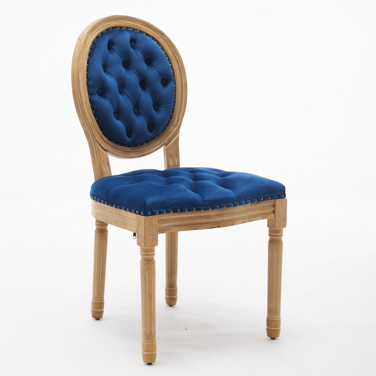 French vintage dining chairs(blue) - KiKiUMi