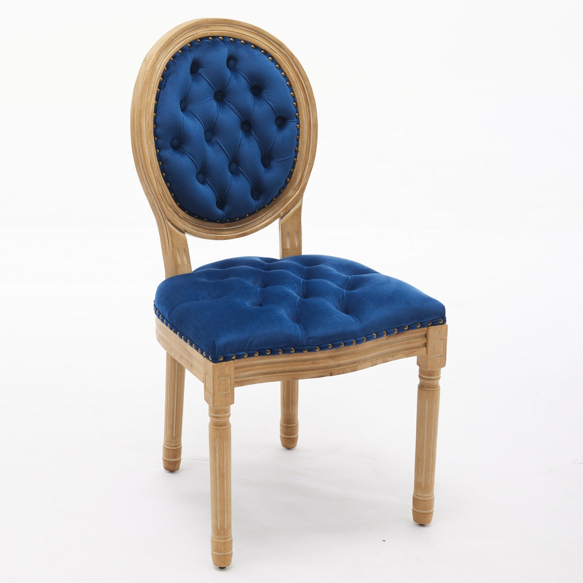 French vintage dining chairs(blue) - KiKiUMi