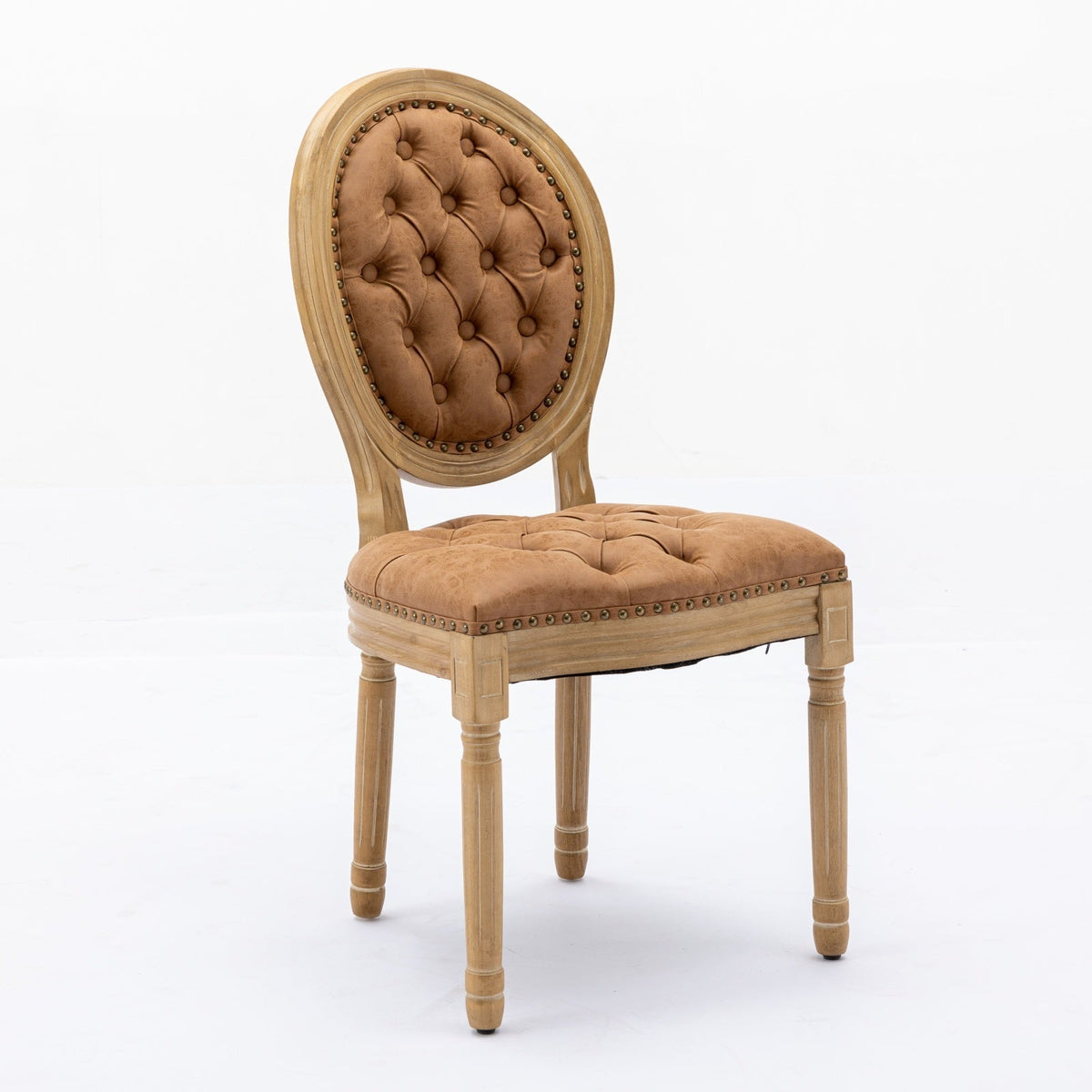 French vintage dining chairs(orange) - KiKiUMi