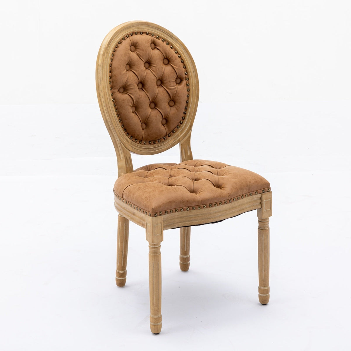 French vintage dining chairs(orange) - KiKiUMi