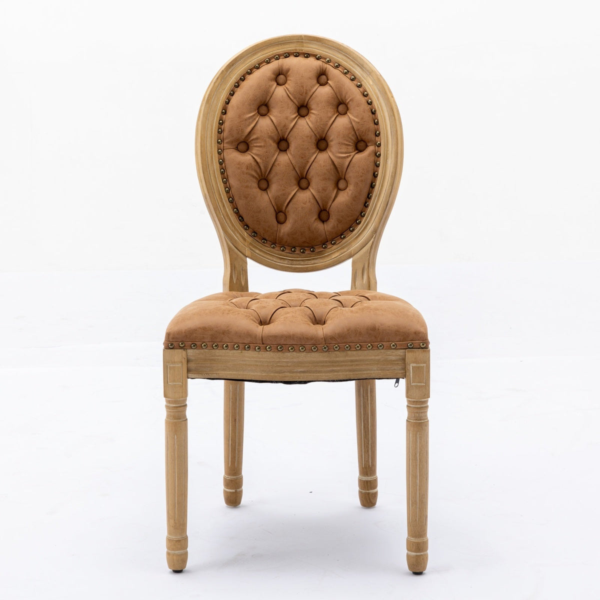 French vintage dining chairs(orange) - KiKiUMi