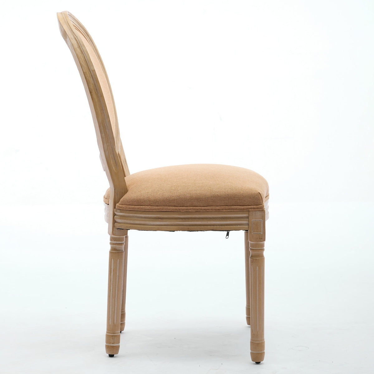 French vintage dining chairs(tan) - KiKiUMi