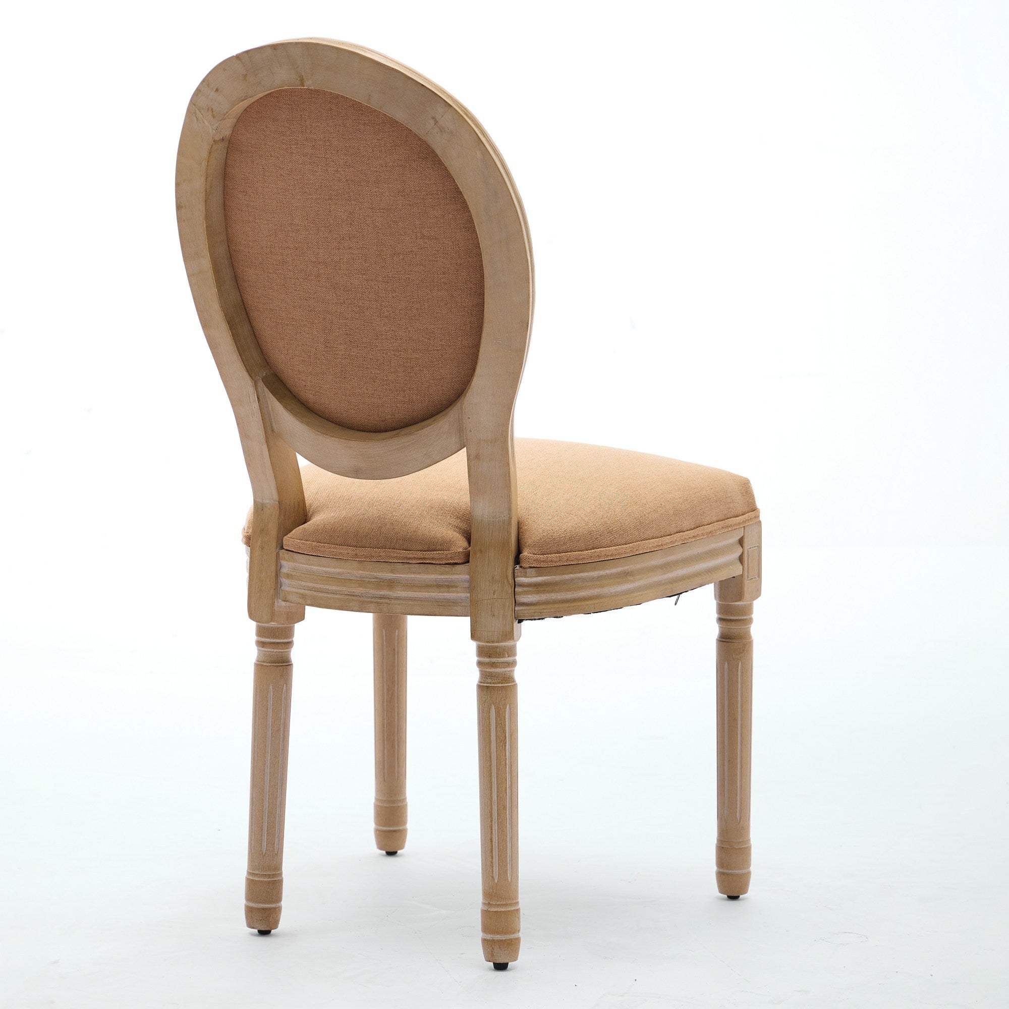 French vintage dining chairs(tan) - KiKiUMi