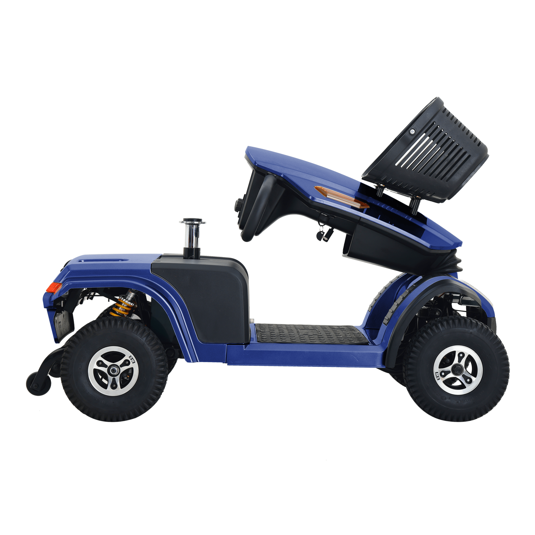 Heavy - duty electric scooters（blue） - KiKiUMi