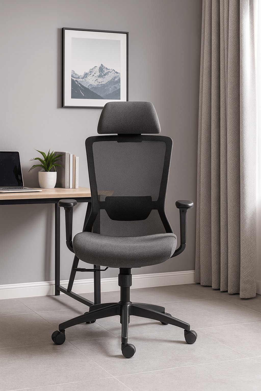 High Back Mesh Office Chair - KiKiUMi
