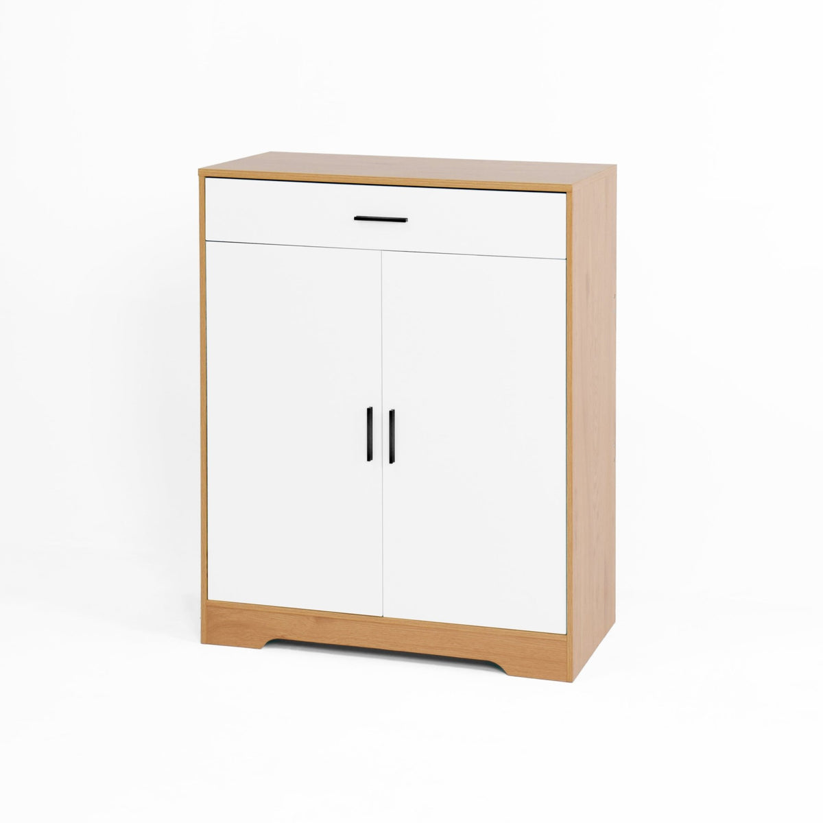 Independent wooden shoe cabinet organizer - KiKiUMi
