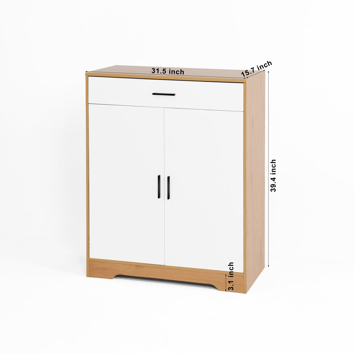 Independent wooden shoe cabinet organizer - KiKiUMi