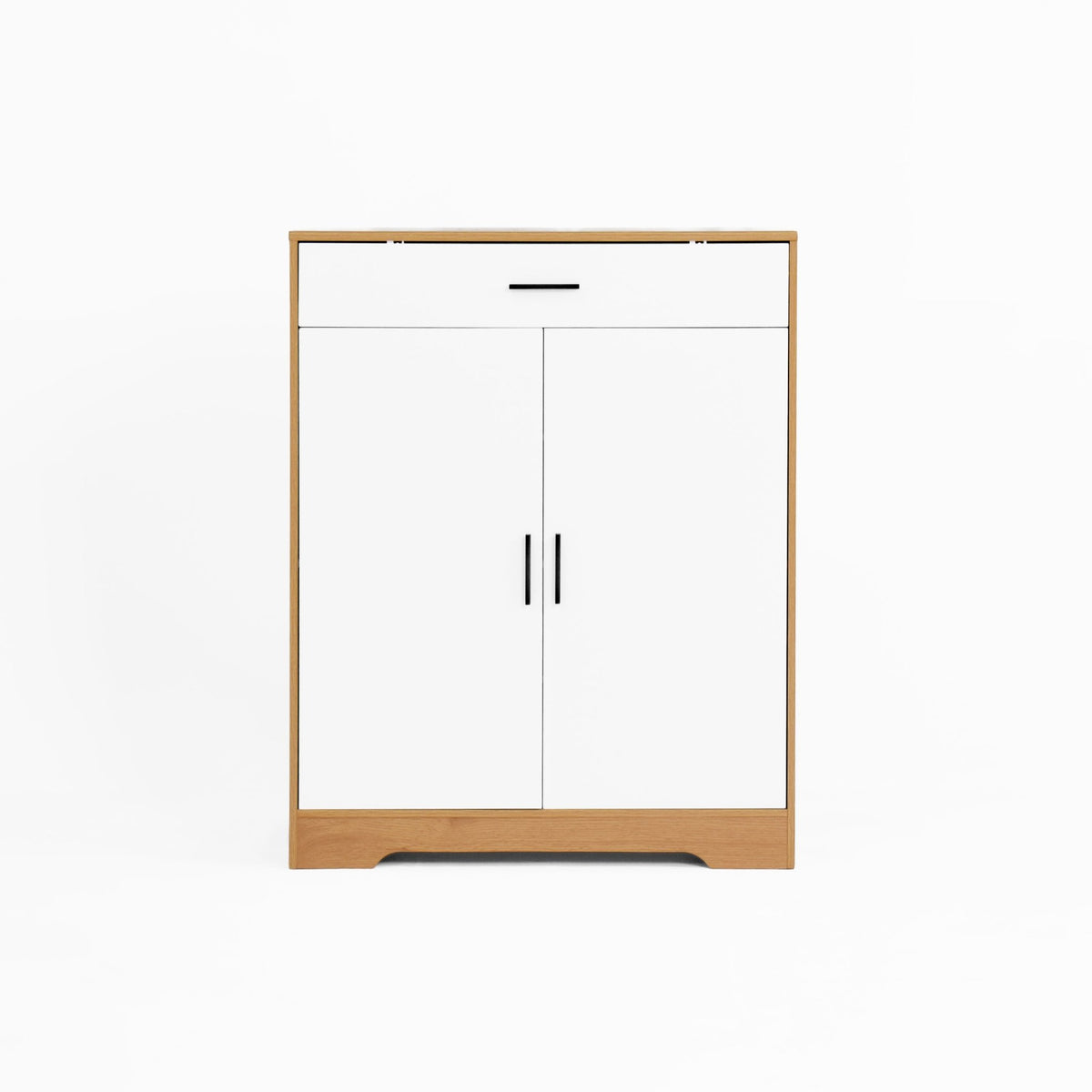 Independent wooden shoe cabinet organizer - KiKiUMi