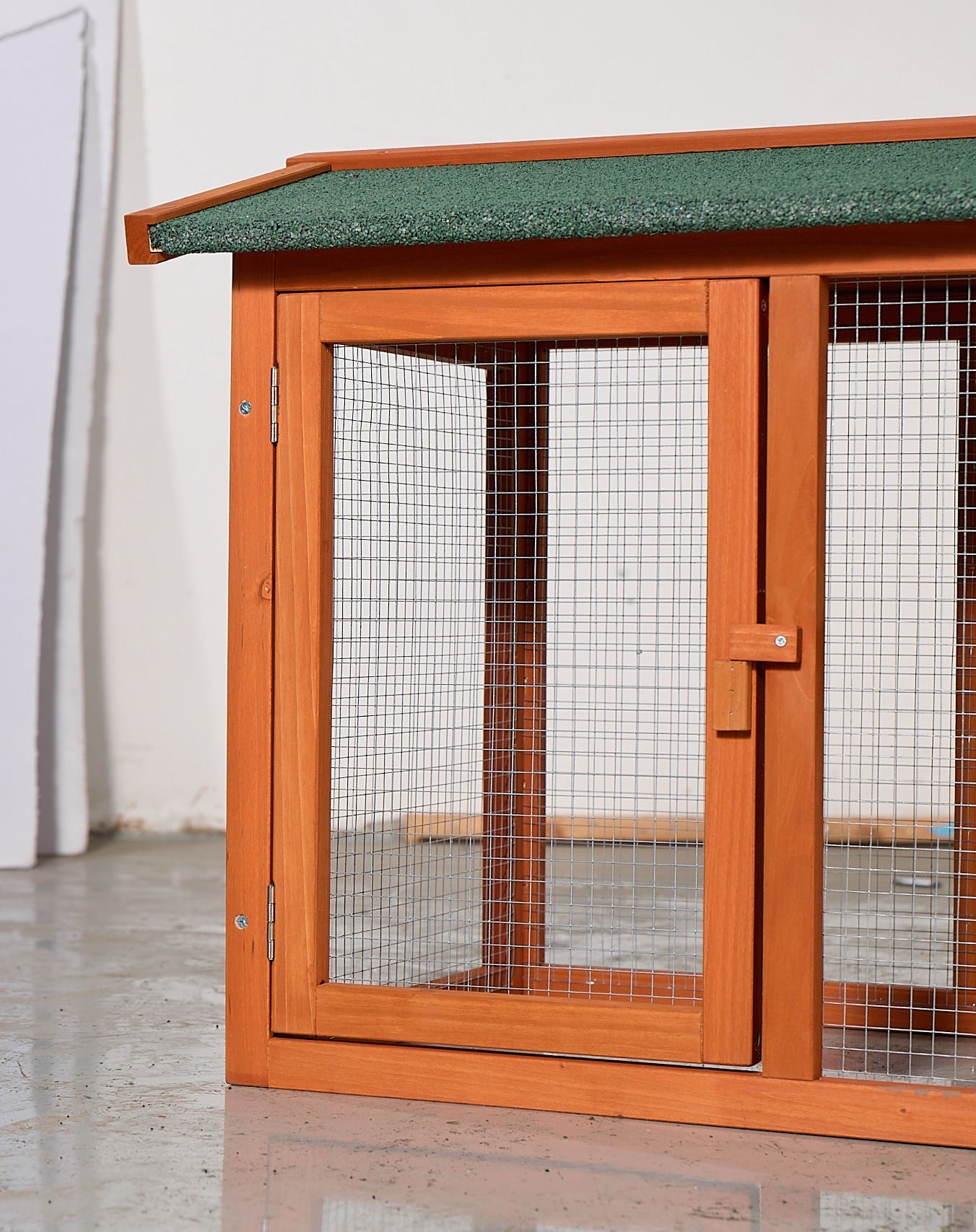 Large wooden outdoor waterproof rabbit cages - KiKiUMi
