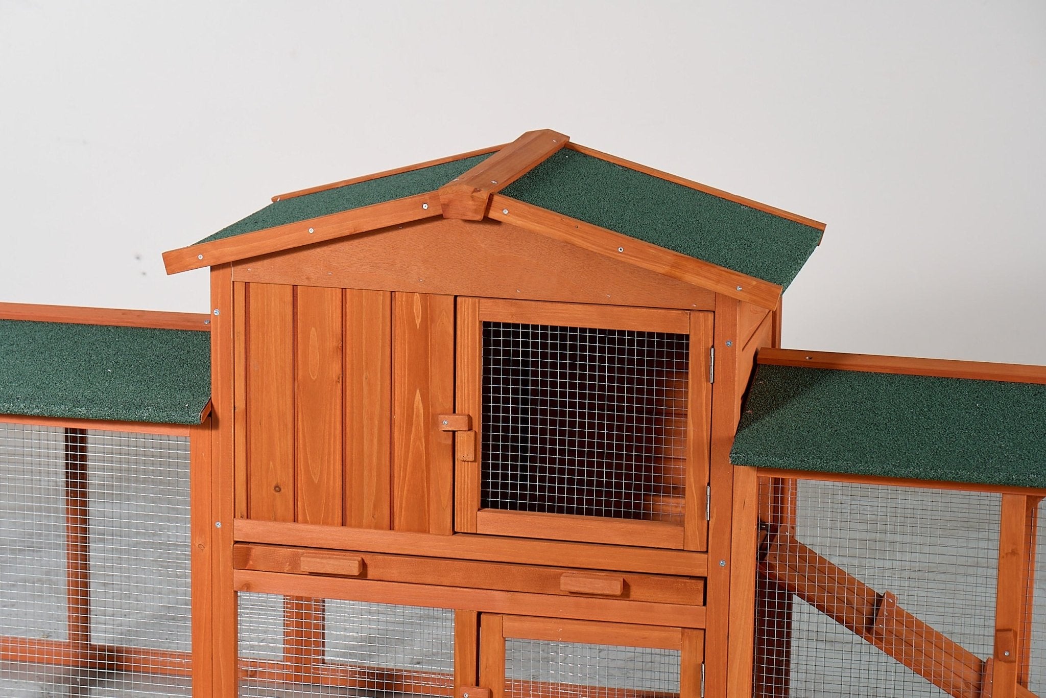 Large wooden outdoor waterproof rabbit cages - KiKiUMi