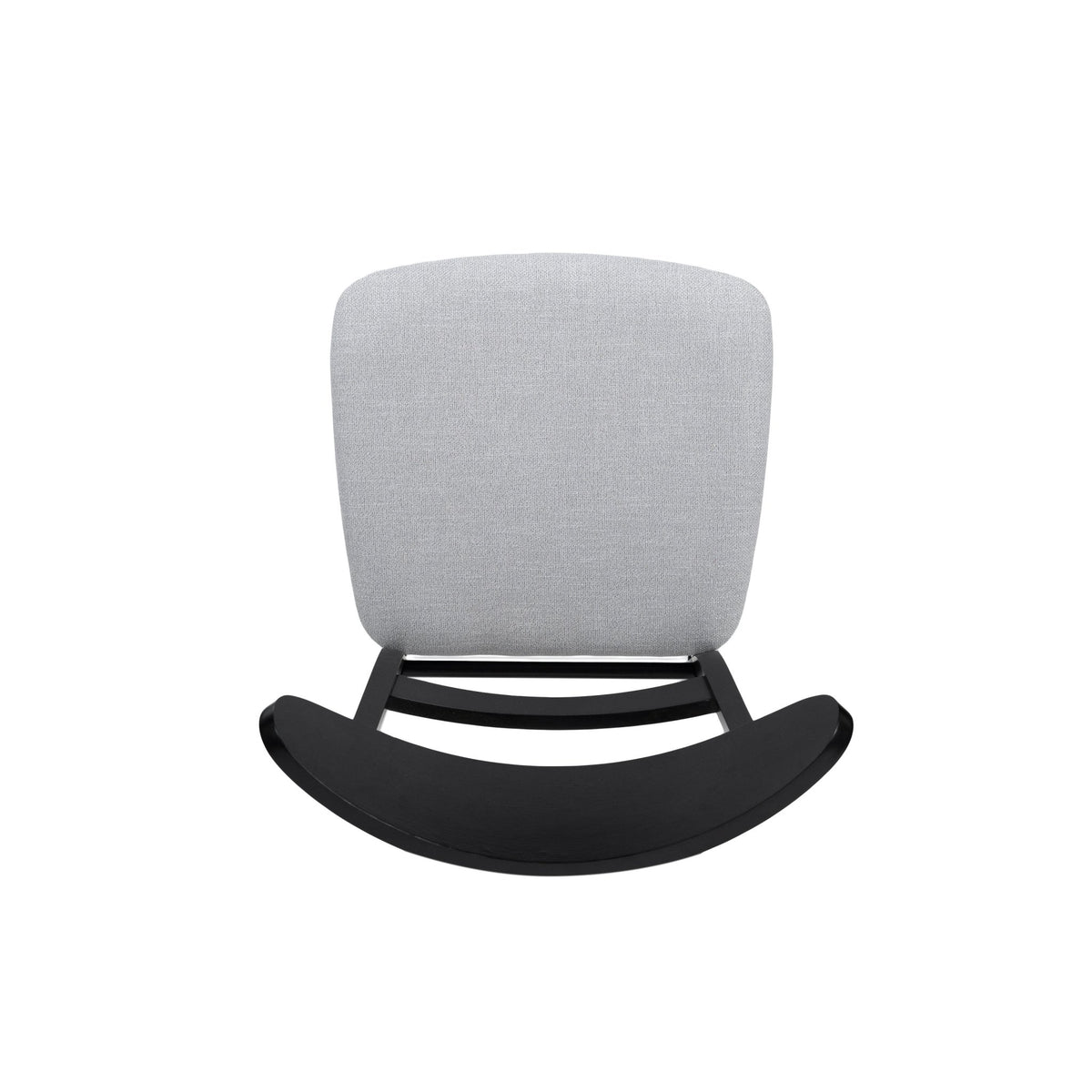 Medieval modern table and four upholstered chairs(black,light gray) - KiKiUMi