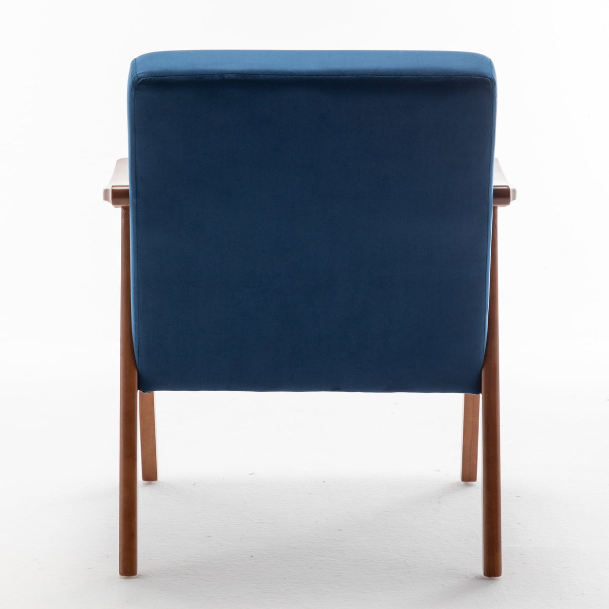 Medieval modern wing-back lounge chair(blue) - KiKiUMi