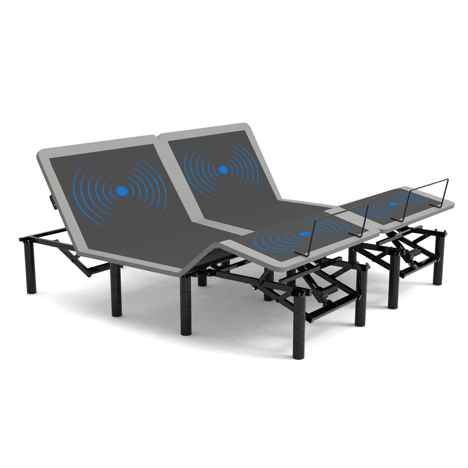 Multi - functional adjustable bed frame - KiKiUMi
