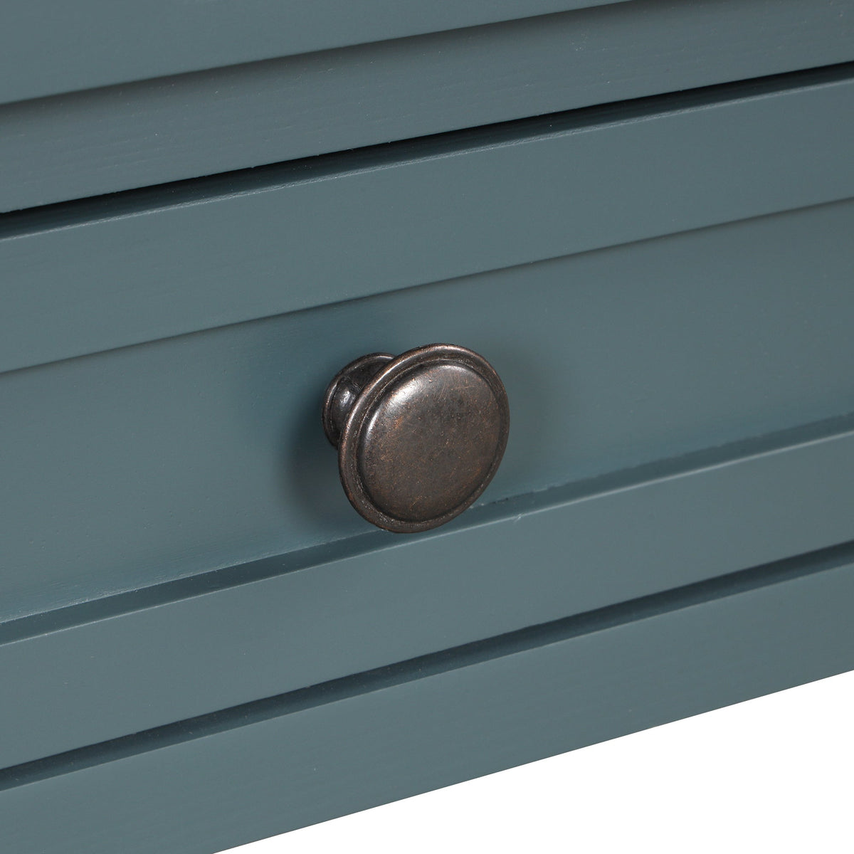 Multi-functional pine wood operation counter for rural tourism(blue) - KiKiUMi