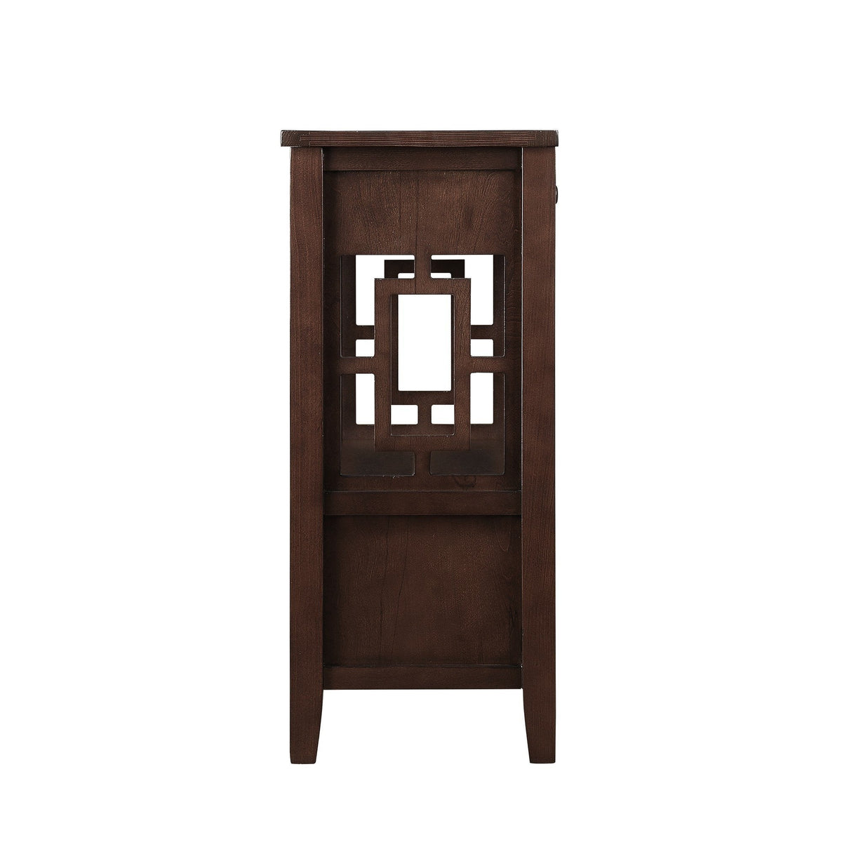 Multi-functional pine wood operation counter for rural tourism(espresso) - KiKiUMi