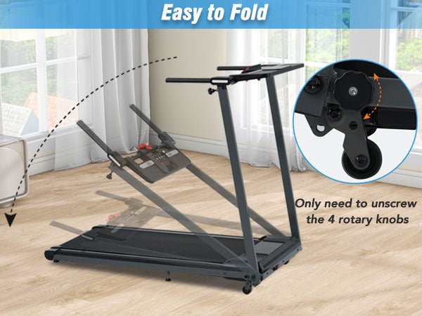 New folding treadmill walking pad treadmill - KiKiUMi