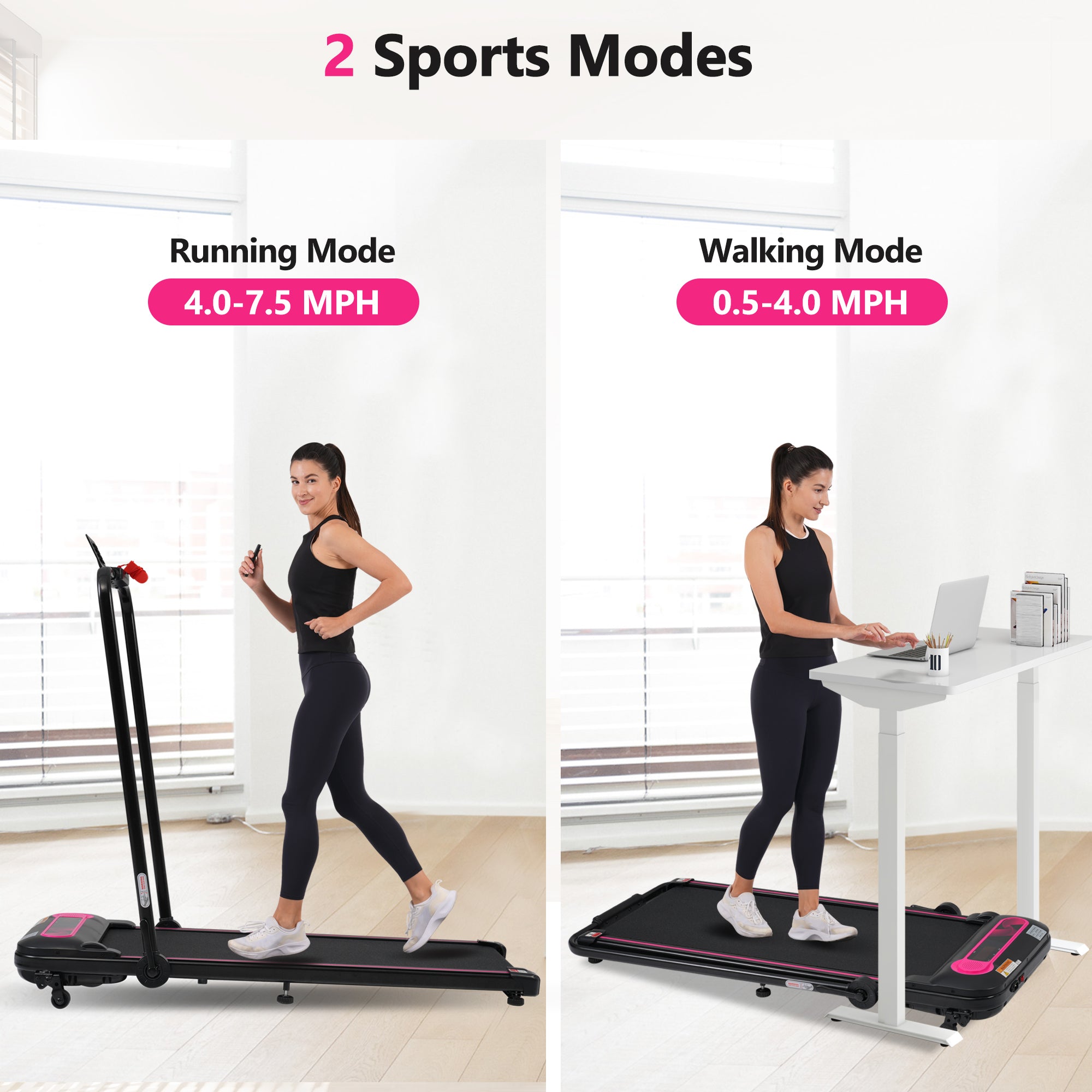 New folding walking mat desk treadmill - KiKiUMi