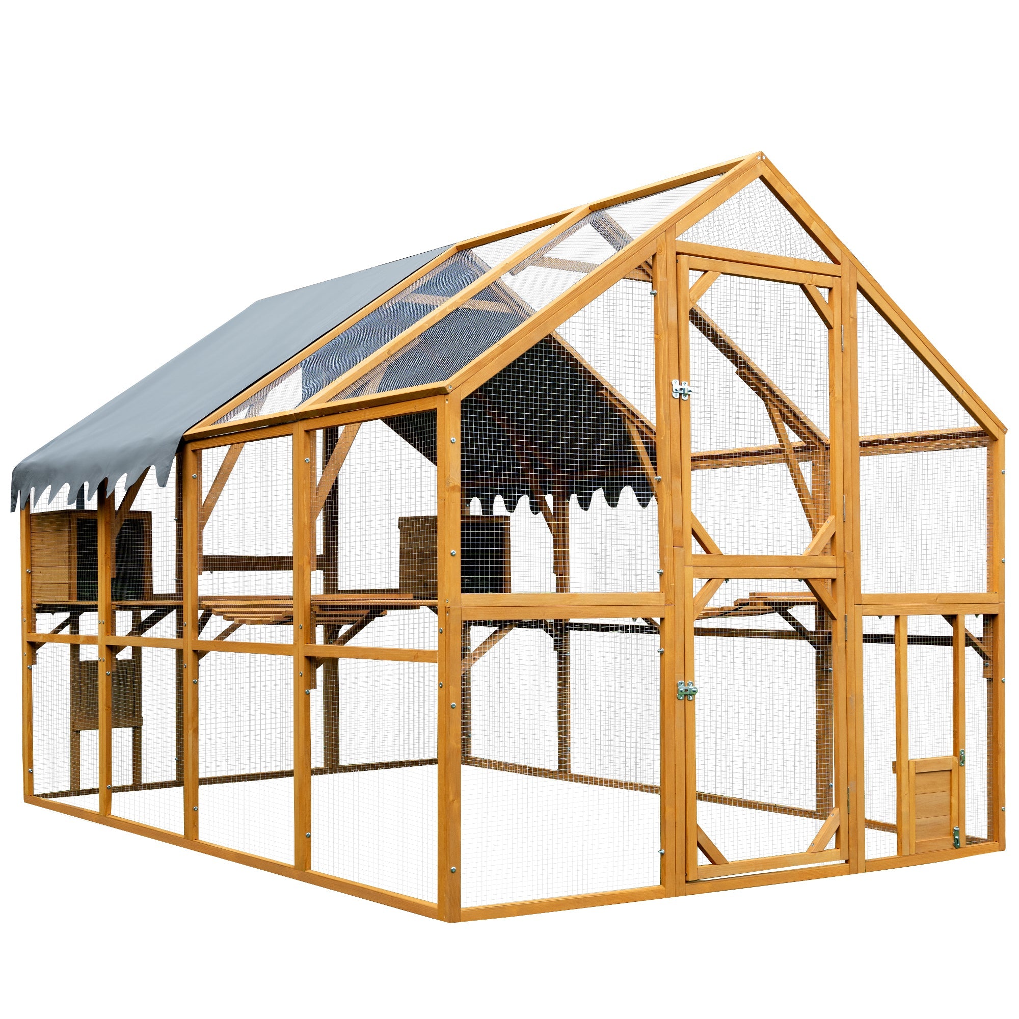 Outdoor waterproof 110' chicken coop fence - KiKiUMi