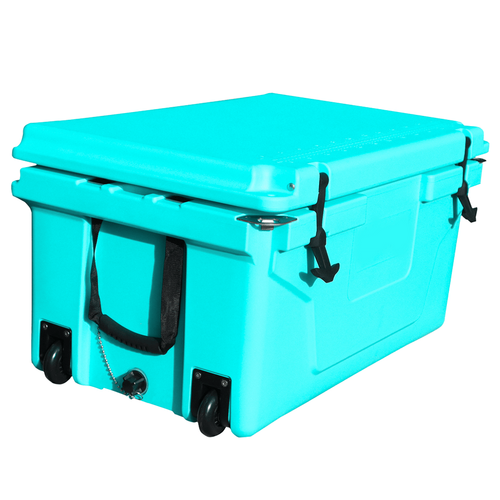 Portable insulated cooler box for outdoor camping, picnic and fishing(blue) - KiKiUMi