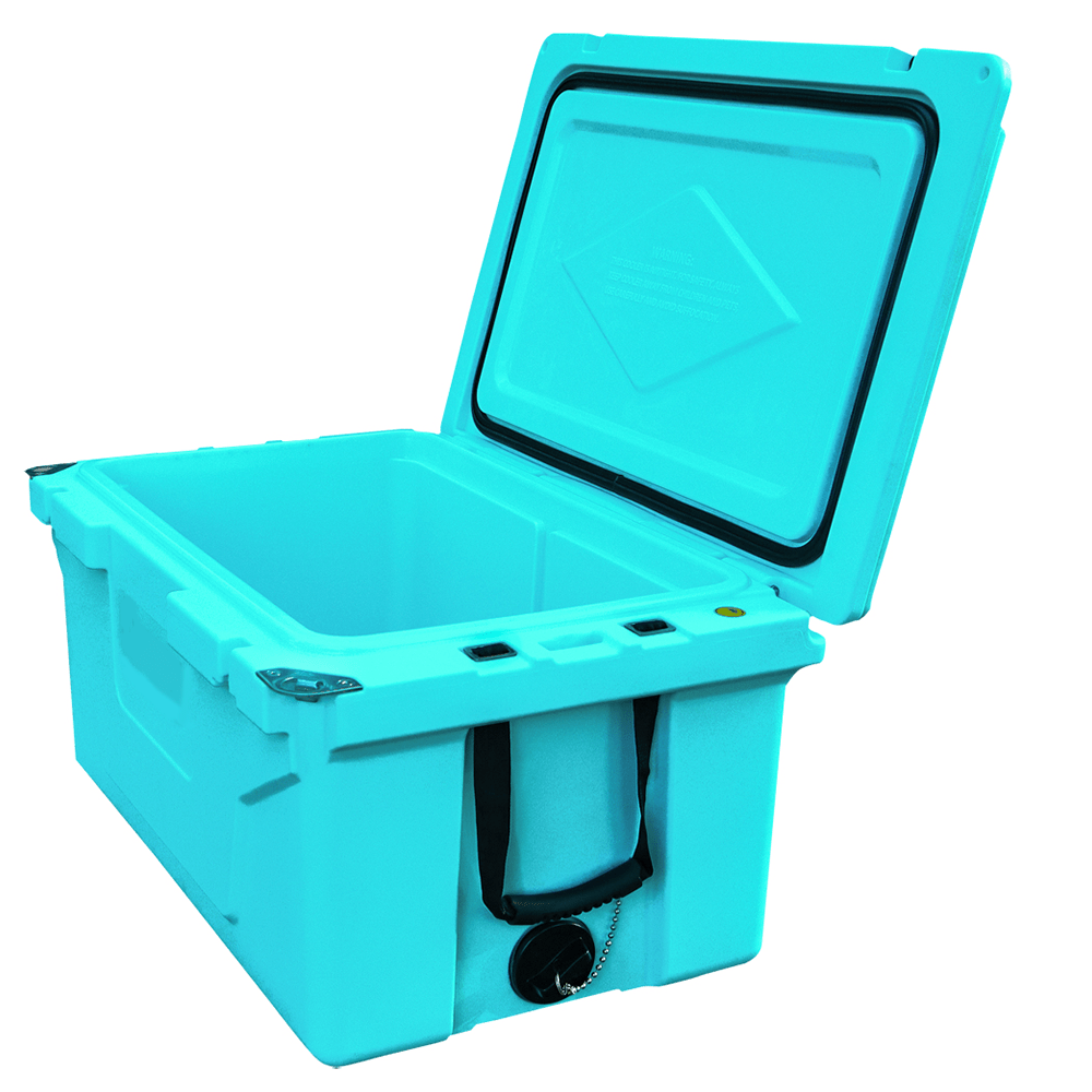 Portable insulated cooler box for outdoor camping, picnic and fishing(blue) - KiKiUMi