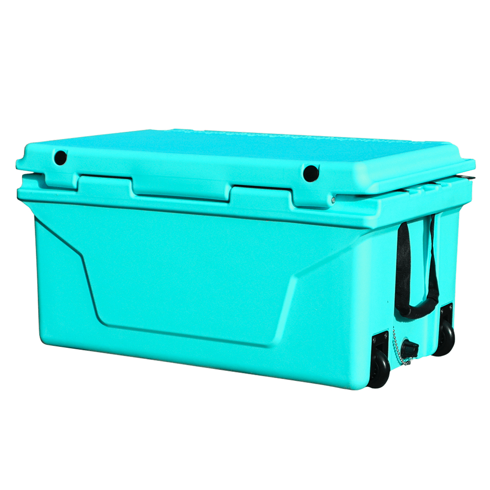 Portable insulated cooler box for outdoor camping, picnic and fishing(blue) - KiKiUMi