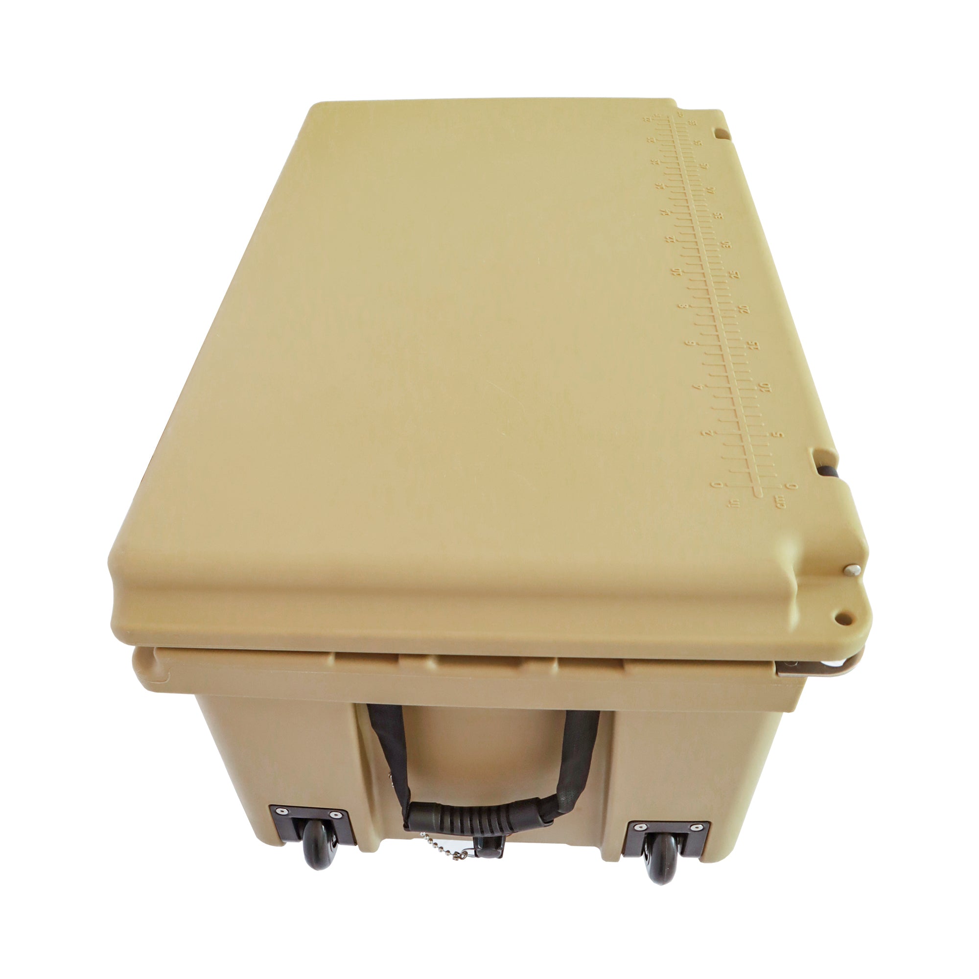 Portable insulated cooler box for outdoor camping, picnic and fishing(khaki) - KiKiUMi