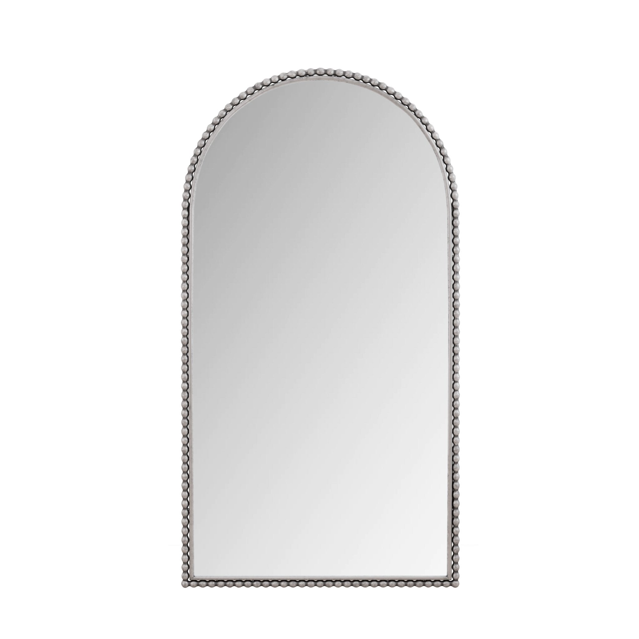 Retro full - length mirror with supporting foot iron arch - KiKiUMi