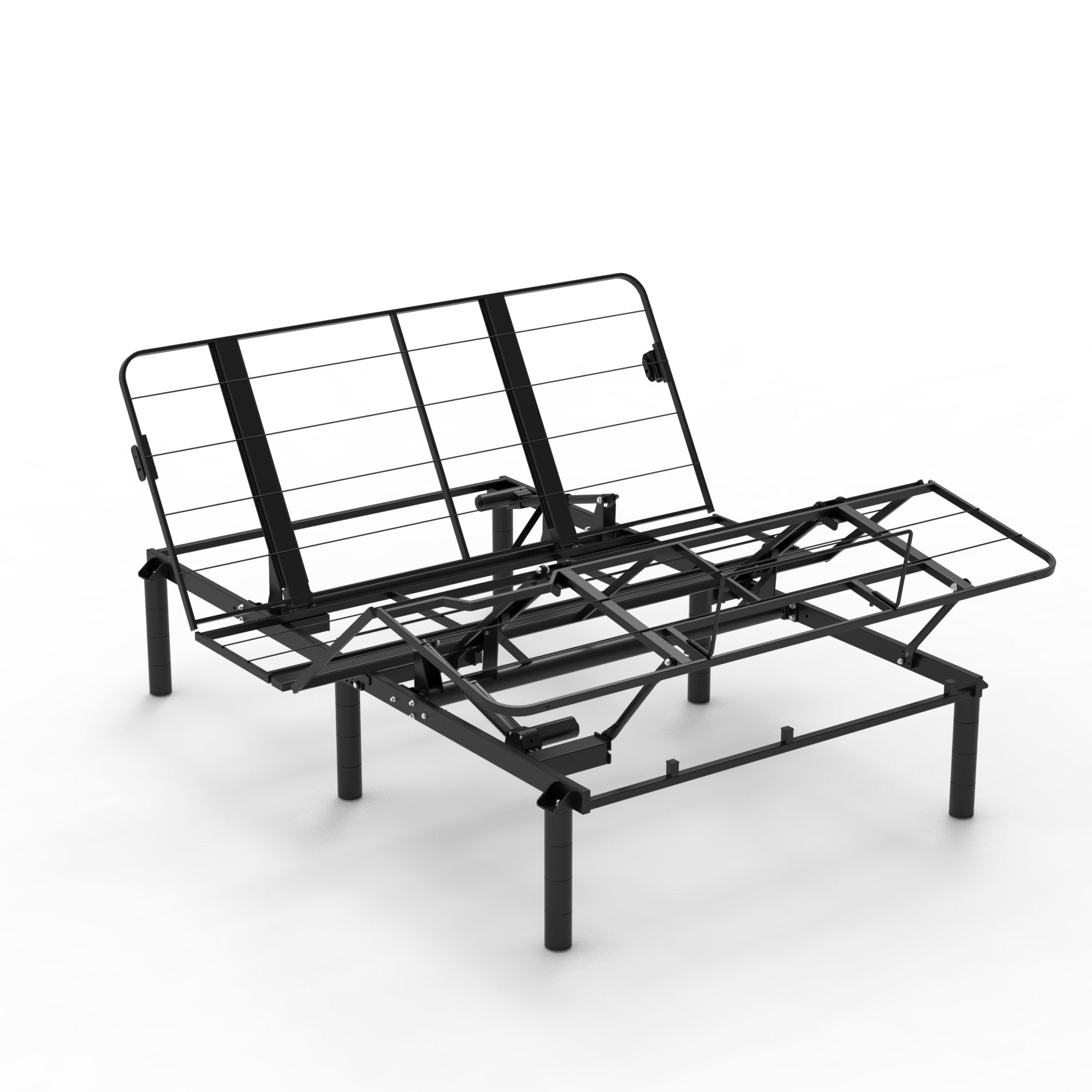 The base frame of the zero - gap adjustable bed and the quiet motor - KiKiUMi