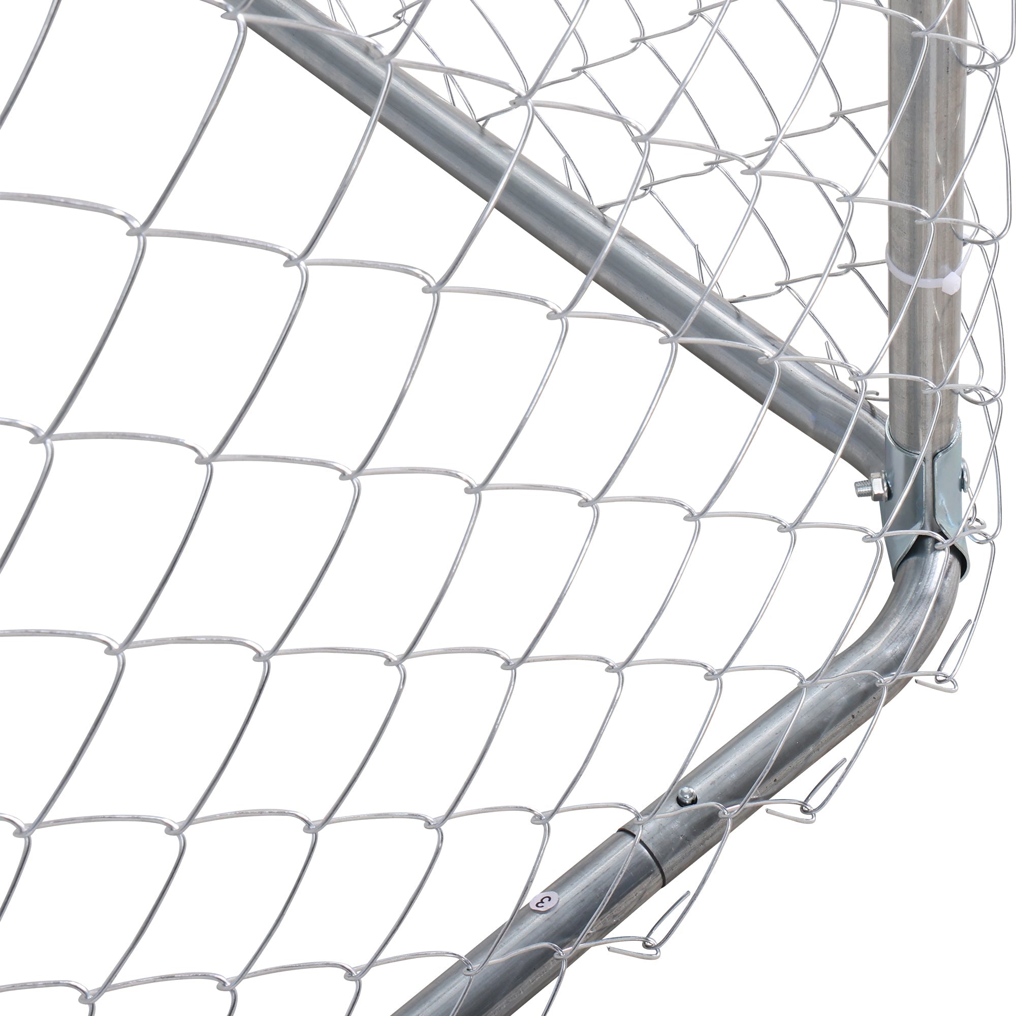 The outdoor kennel is equipped with a waterproof roof - KiKiUMi