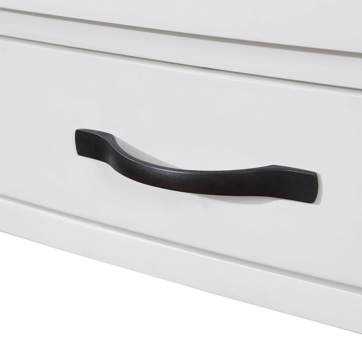 Three-tiered small triangular corner tables(milk white) - KiKiUMi