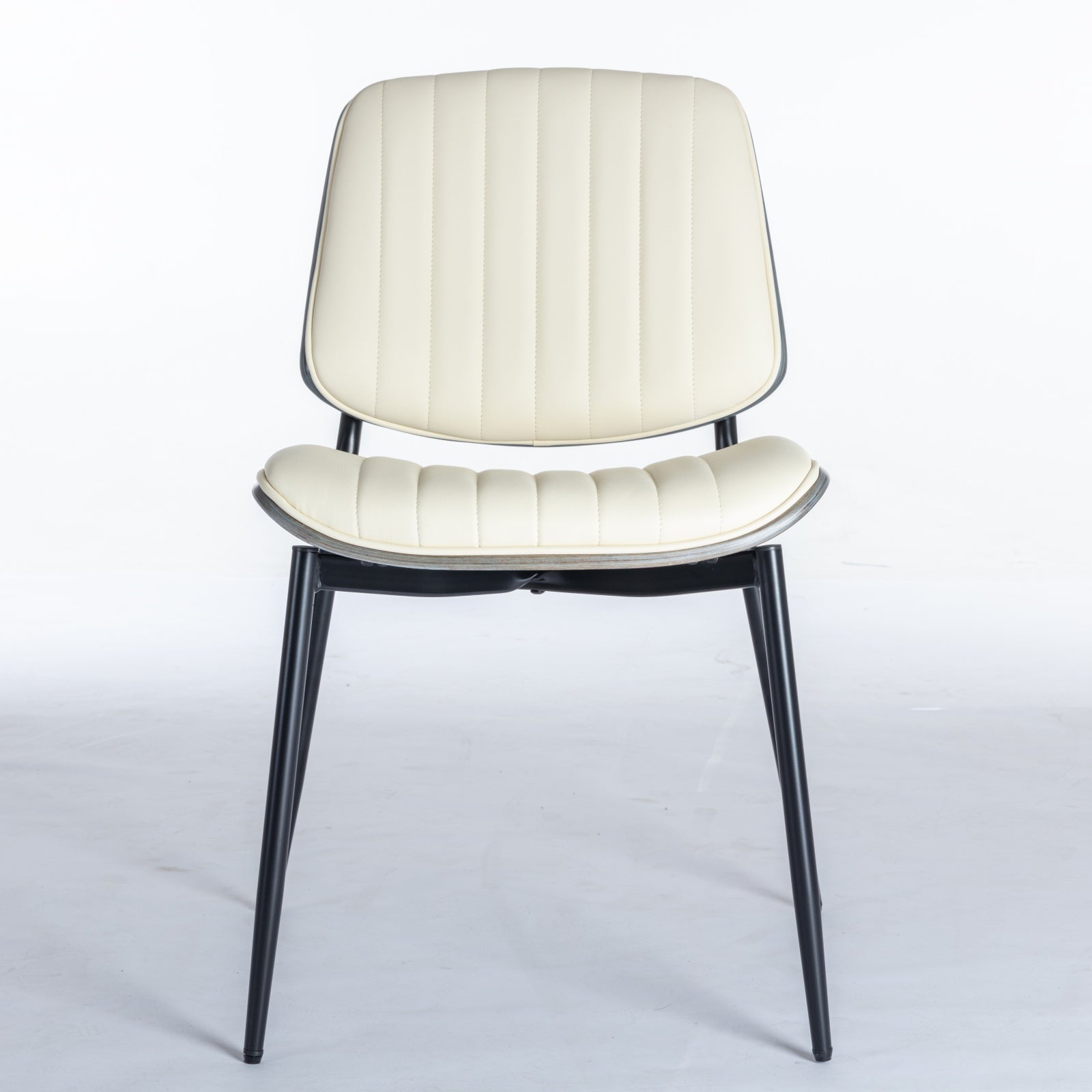 Two modern retro dining chairs from the Middle century - KiKiUMi
