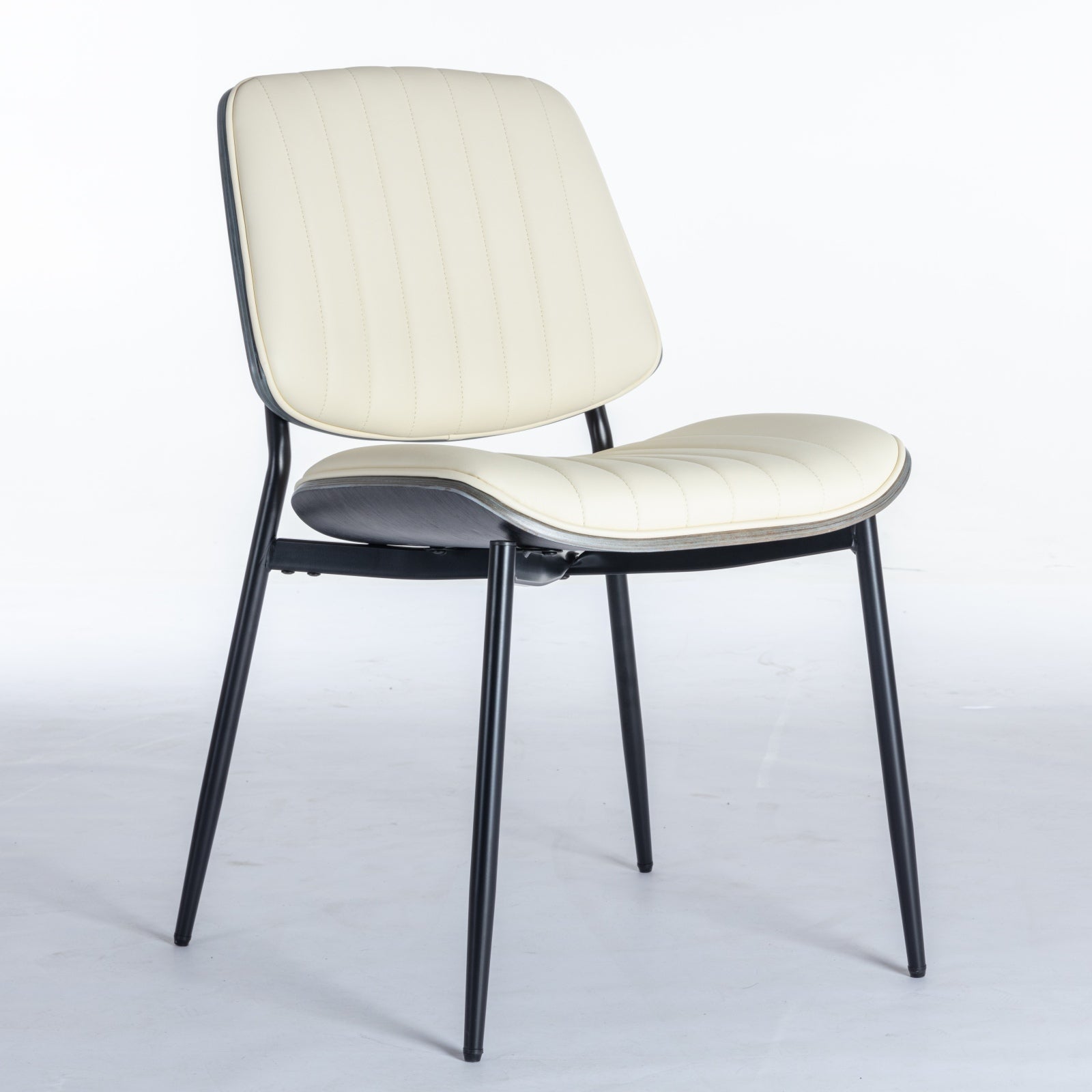 Two modern retro dining chairs from the Middle century - KiKiUMi