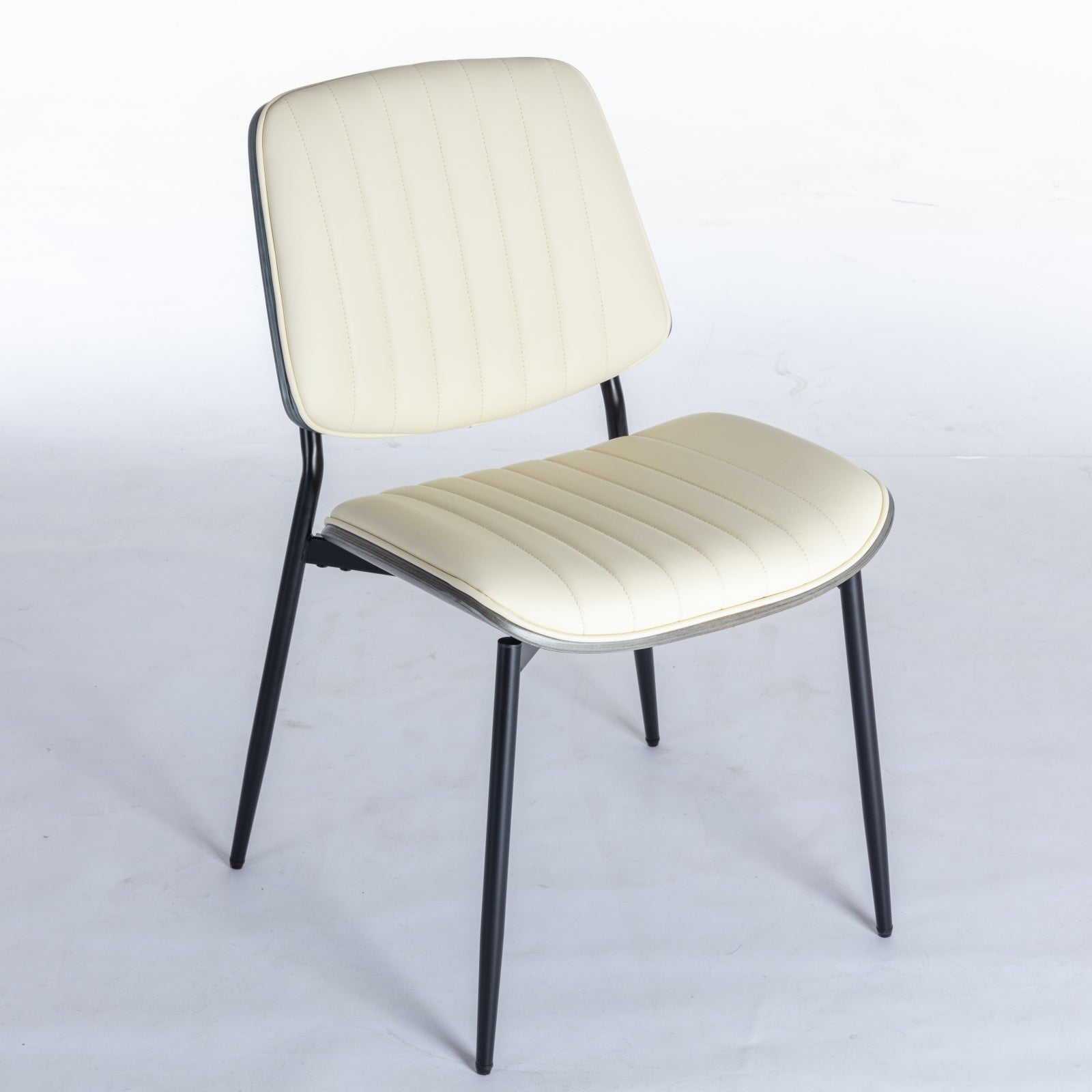 Two modern retro dining chairs from the Middle century - KiKiUMi