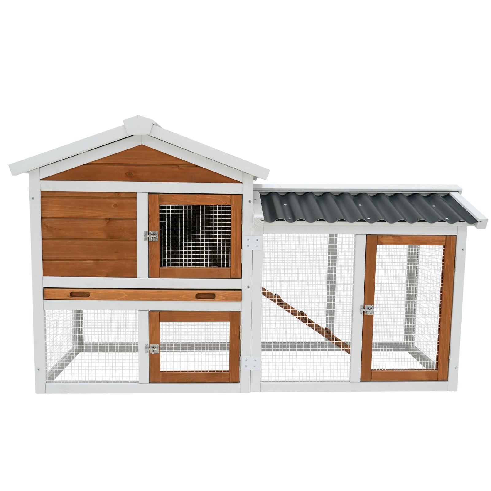 Wooden waterproof indoor and outdoor pet house - KiKiUMi